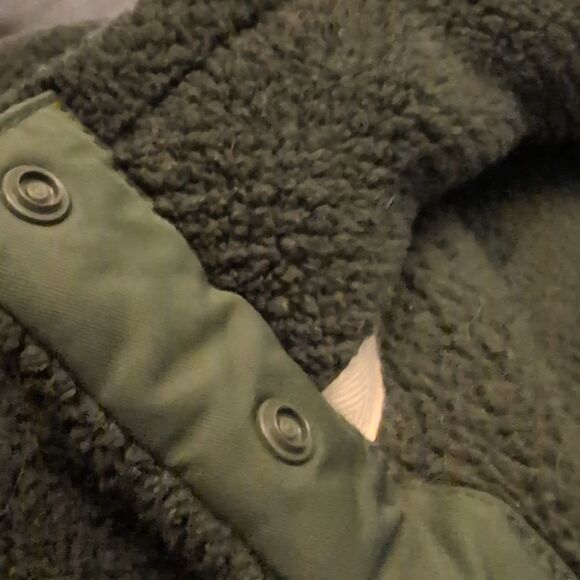 Thread & Supply green‎ fleece sweater size xs women's boho - Picture 5 of 6